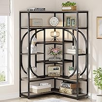 小物 rame design long stole Amazon.com: Tribesigns 7-Shelf Corner Bookshelf, Large